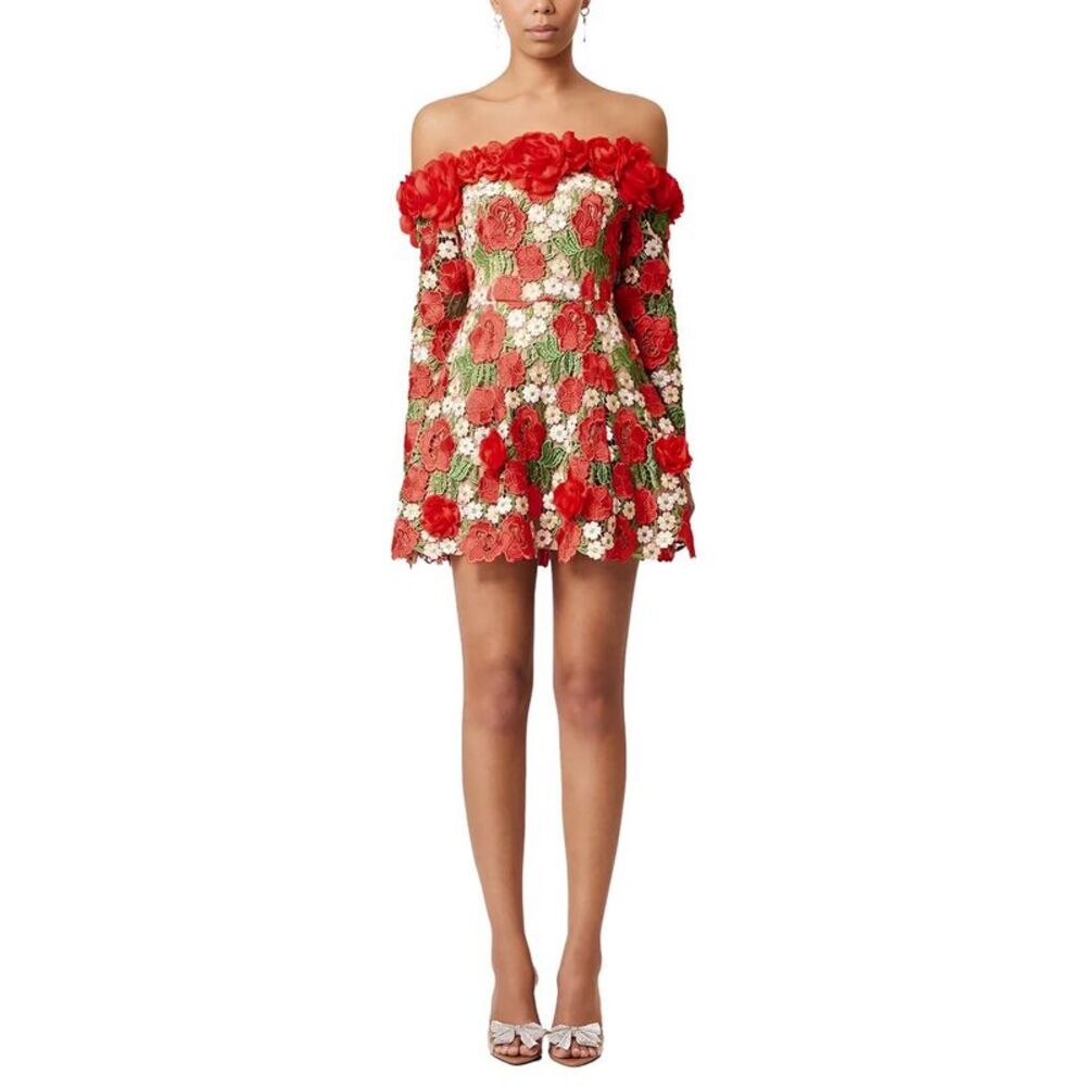 Emma Way Womens  Printed Mini Dress